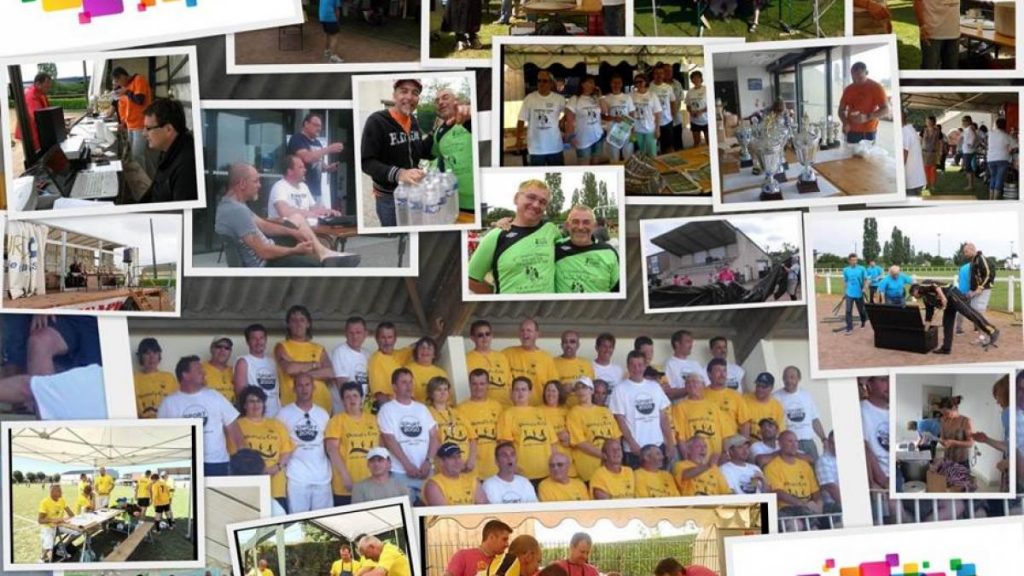 Bénévoles des Aiglons Durtalois lors du tournois